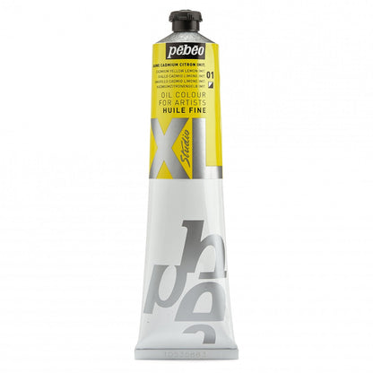 Pebeo Studio XL Oil paint 200 ml - 01 - kadmium citroengeel imit - Oliemaling
