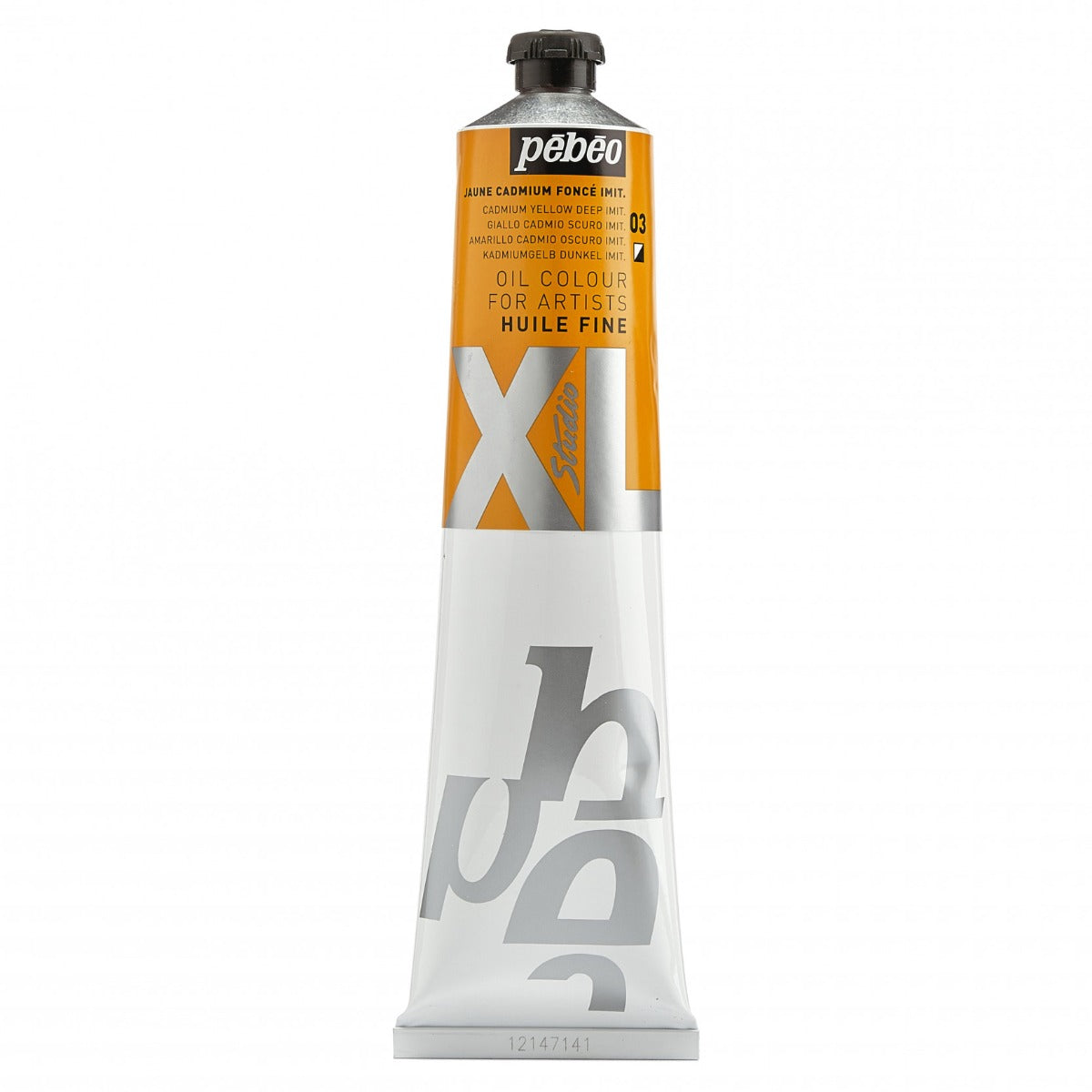 Pebeo Studio XL Oil paint 200 ml - 03 - kadmium gul dyb nuance - Oliemaling