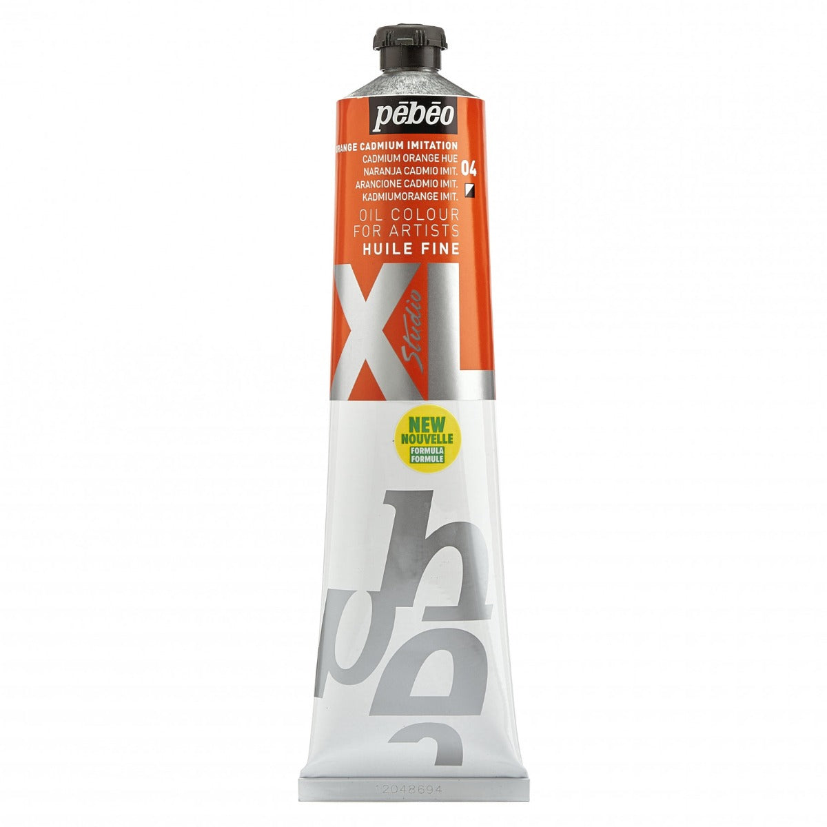 Pebeo Studio XL Oil paint 200 ml - 04 - Cadmiumoranje imit - Oliemaling