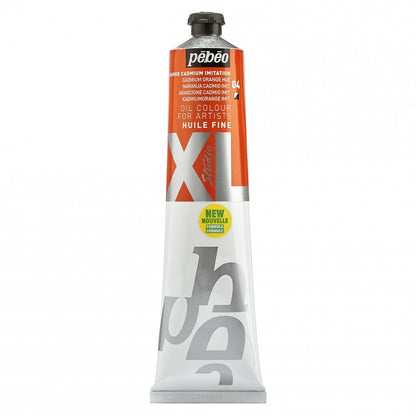 Pebeo Studio XL Oil paint 200 ml - 04 - Cadmiumoranje imit - Oliemaling