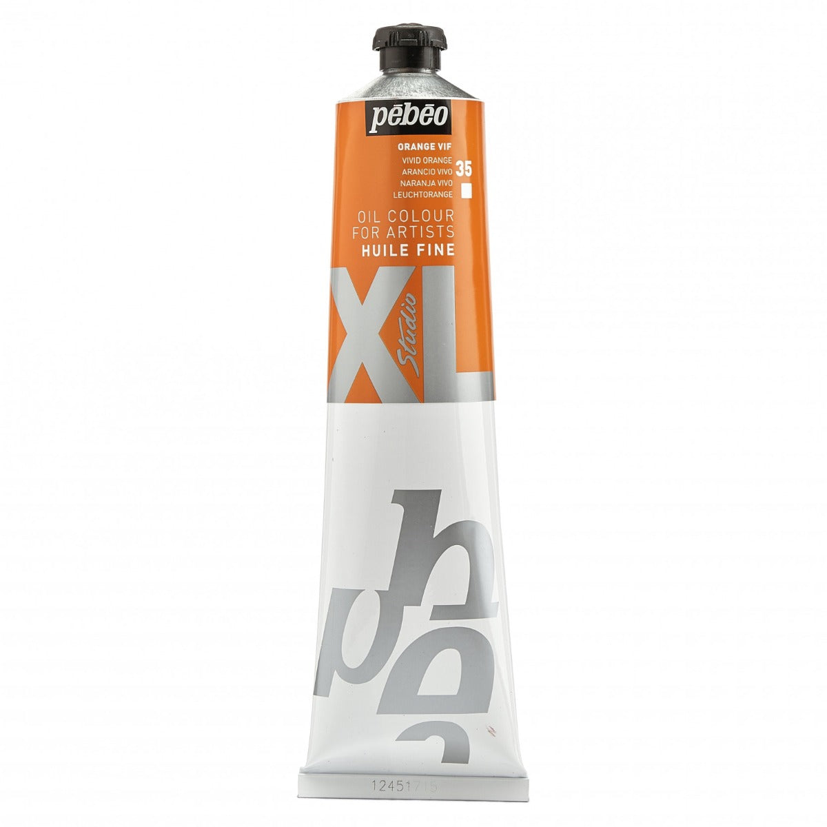 Pebeo Studio XL Oil paint 200 ml - 35 - Fel orange - Oliemaling