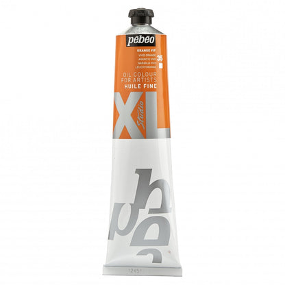 Pebeo Studio XL Oil paint 200 ml - 35 - Fel orange - Oliemaling