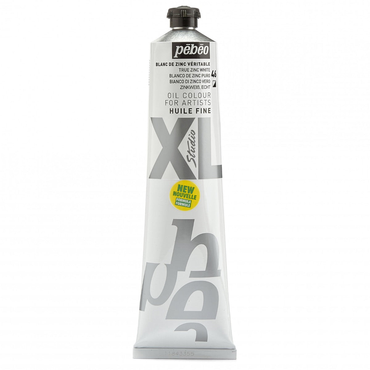 Pebeo Studio XL Oil paint 200 ml - 46 - Zinc hvid imit - Oliemaling