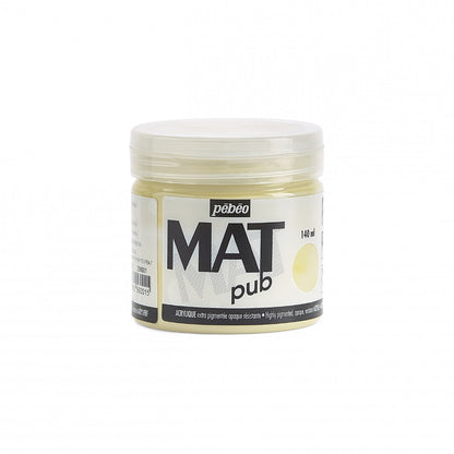 Pebeo Mat Pub Akrylfärg 140 ml - Ivoor Beige