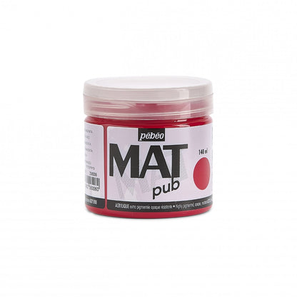 Pebeo Mat Pub Akrylfärg 140 ml - Magenta