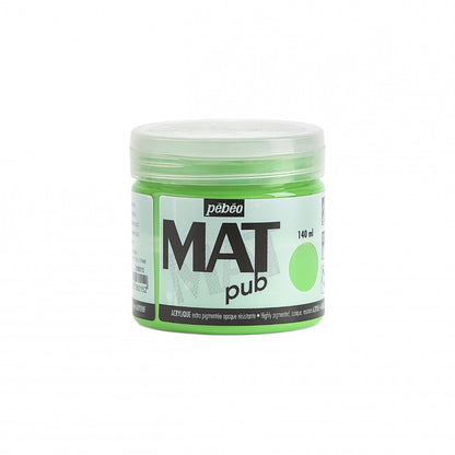 Pebeo Mat Pub Akrylfärg 140 ml - Bright grön