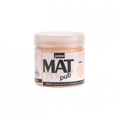 Pebeo Mat Pub Akrylfärg 140 ml - Bright rosa