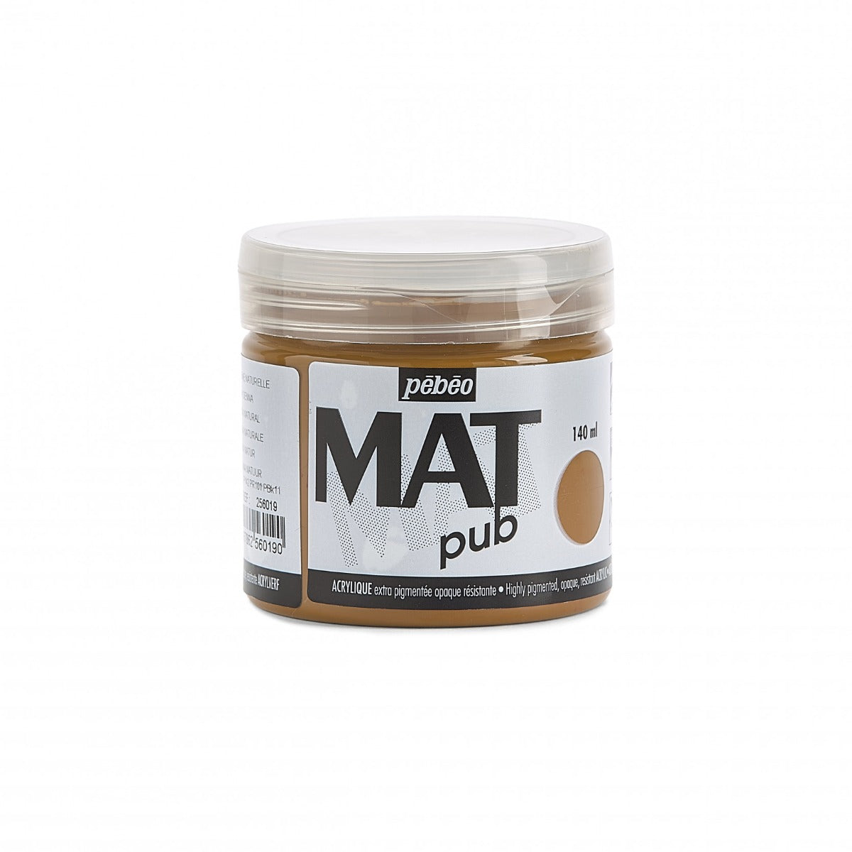 Pebeo Mat Pub Akrylfärg 140 ml - Raw sienna