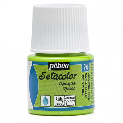 Pebeo Setacolor Opaque Fabric paint 45 ml - 24 - Lentegroen