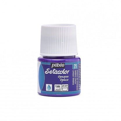 Pebeo Setacolor Opaque Fabric paint 45 ml - 29 - Paarsviolet