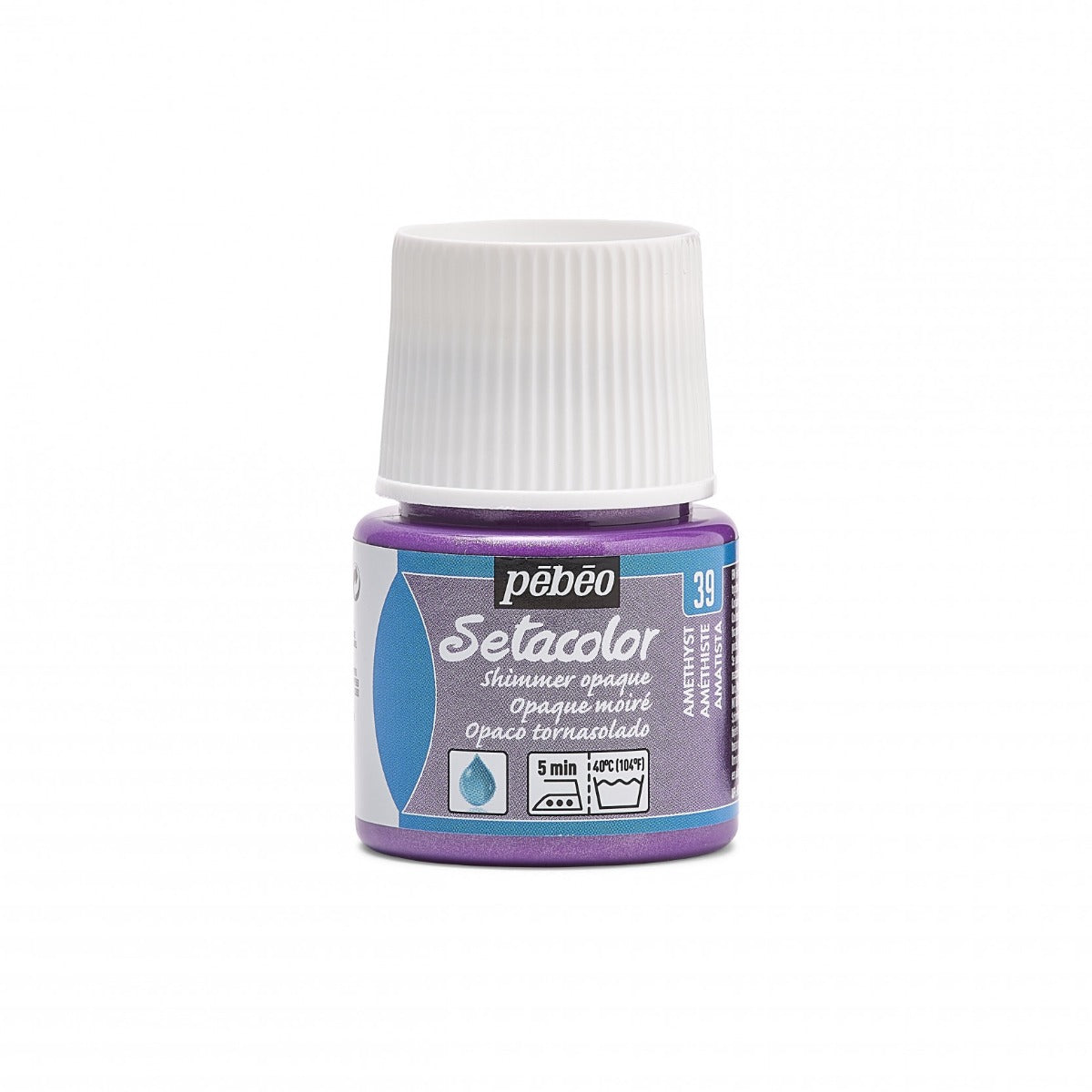 Pebeo Setacolor Shimmer Textielverf 45 ml - 39 - Amethist Moiré