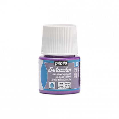 Pebeo Setacolor Shimmer Textielverf 45 ml - 39 - Amethist Moiré