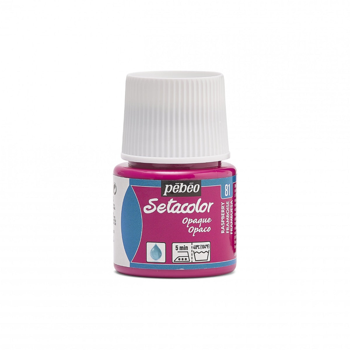 Pebeo Setacolor Opaque Fabric paint 45 ml - 81 - Framboos