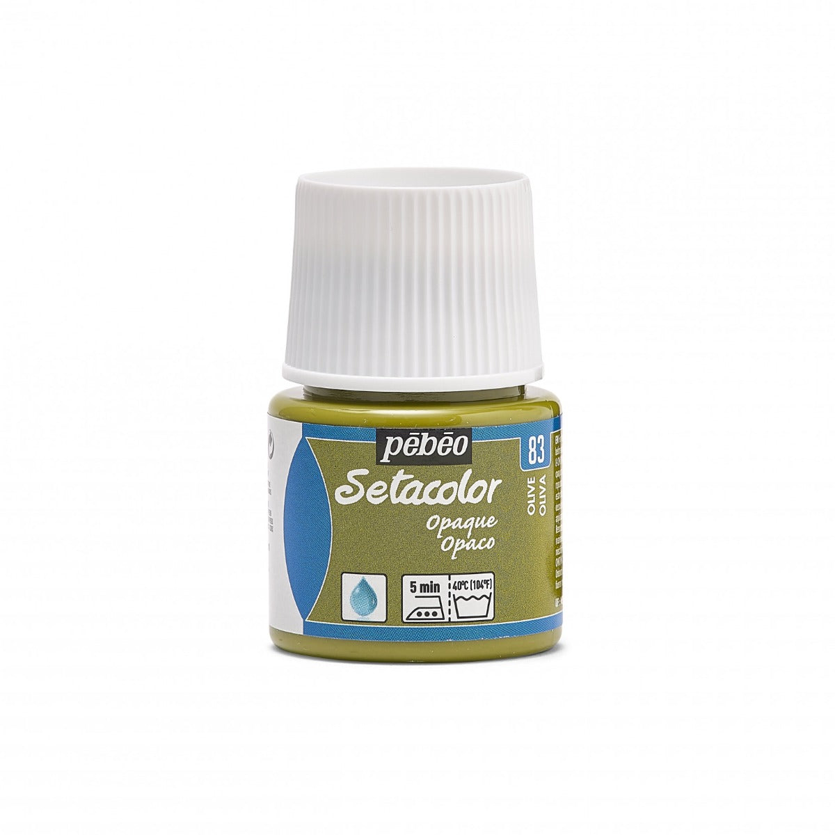 Pebeo Setacolor Opaque Fabric paint 45 ml - 83 - Olijfgroen