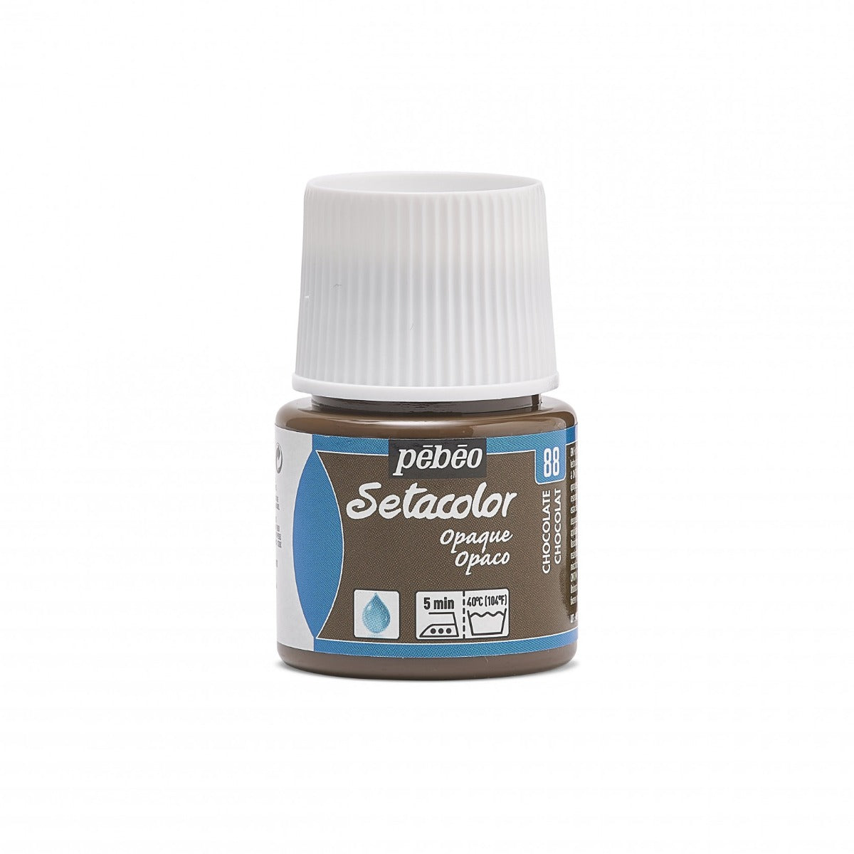 Pebeo Setacolor Opaque Fabric paint 45 ml - 88 - Chocolade