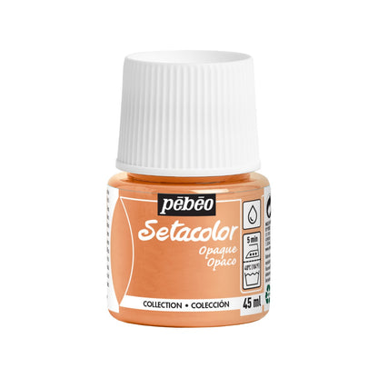 Pebeo Setacolor Opaque Fabric paint 45 ml - 507 - Perzikoranje