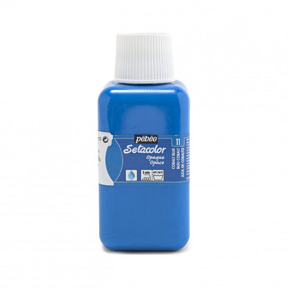 Pebeo Setacolor Opaque Fabric paint 250 ml - 11 - Cobaltblauw