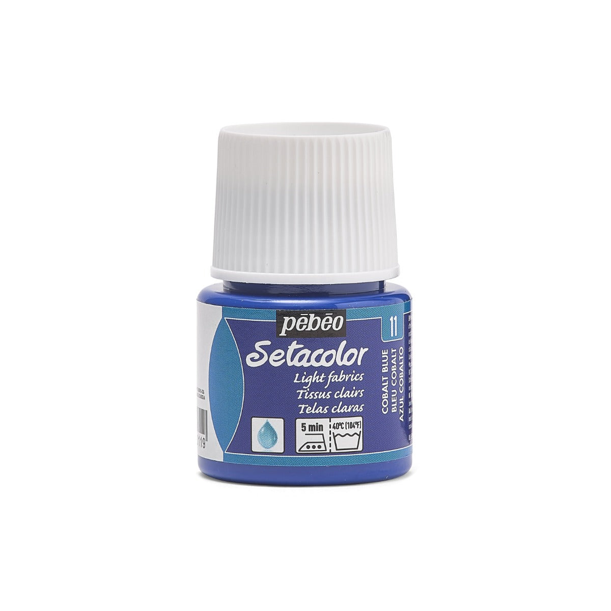 Pebeo Setacolor Light Fabric Textielverf 45 ml - 11 - Kobaltblauw