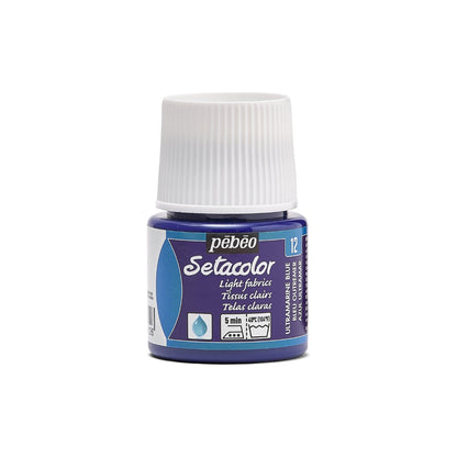 Pebeo Setacolor Light Fabric Fabric paint 45 ml - 12 - Ultramarine Blue