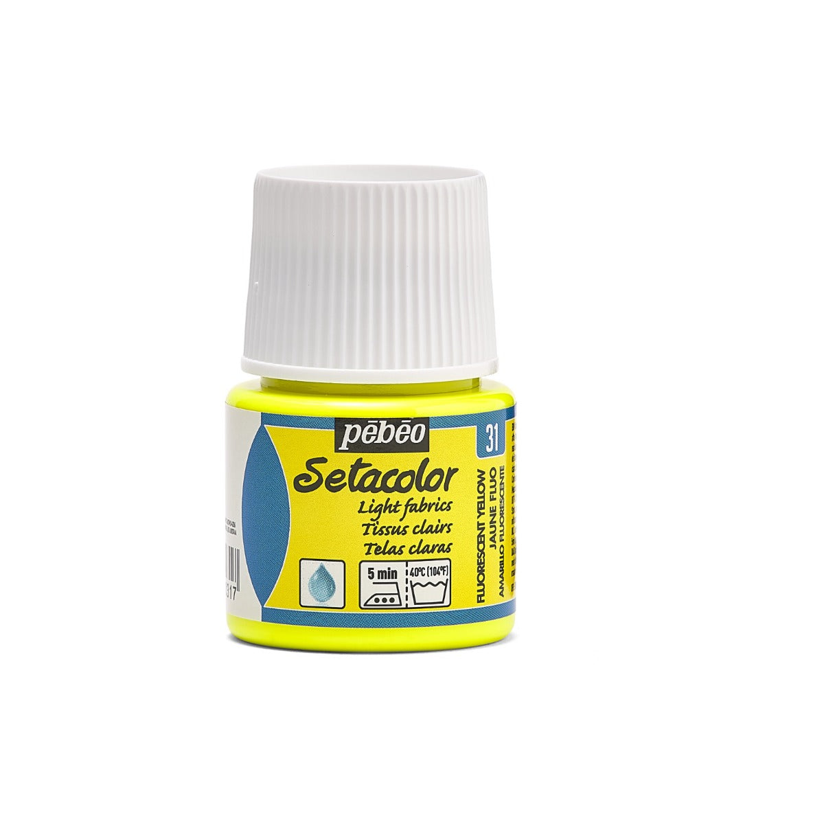 Pebeo Setacolor Light Fabric Fabric paint 45 ml - 31 - Fluorescent Yellow