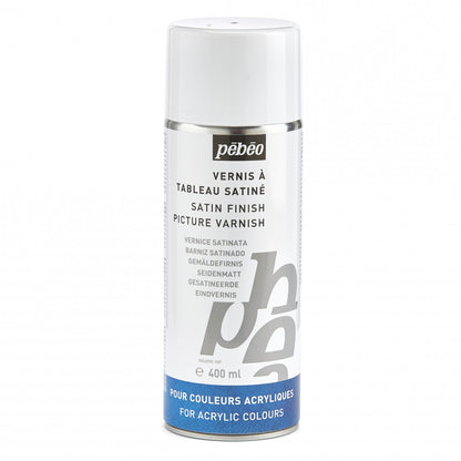 Pebeo Artist Acrylic Varnish Spray 400 ml - Satin - 400 ml - Malemedier