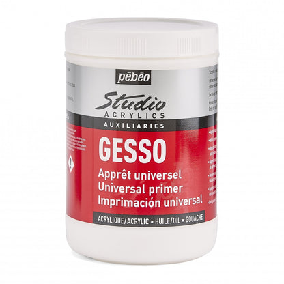 Pebeo Acrylic Studio Gesso - 1 l - Medium per pittura