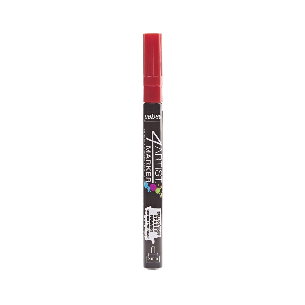 Pebeo 4Artist Oil Marker 2 mm - Rood