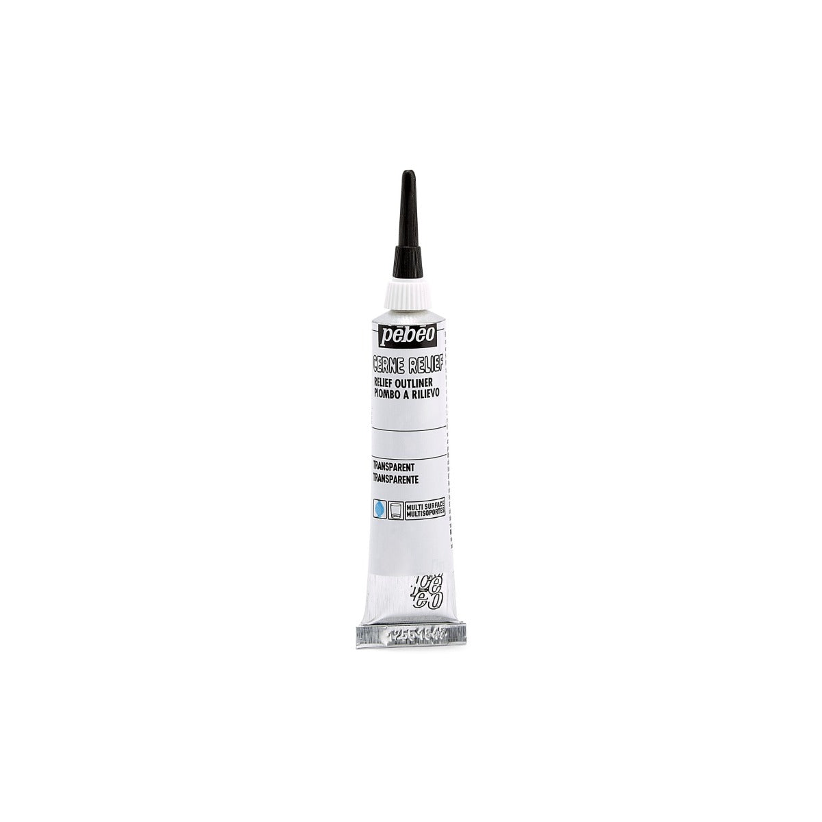 Pebeo Cerne Relief Omlijning 20 ml - transparent - Glas- og porcelænsmaling