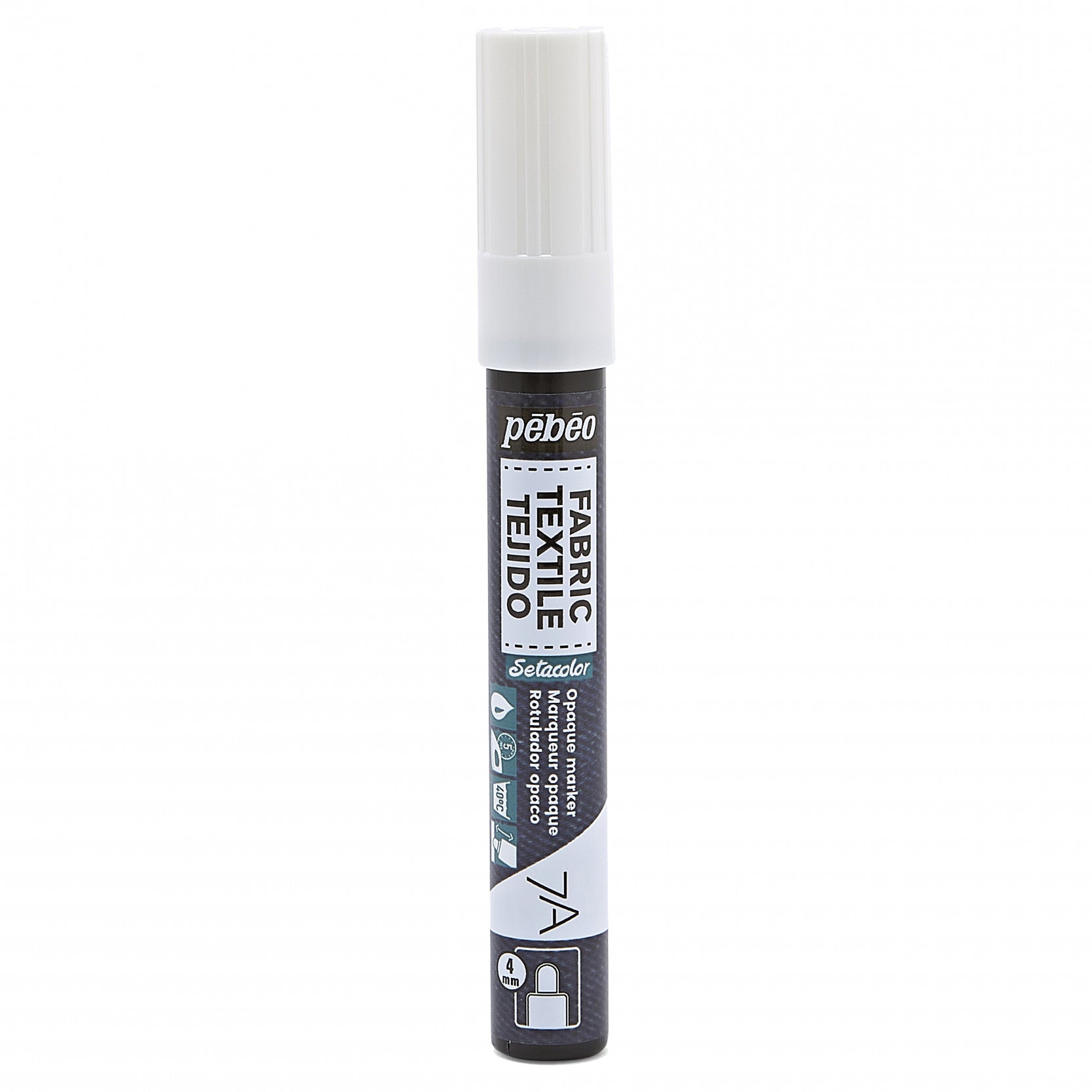 Pebeo Setacolor Opaque Marker 7A - White