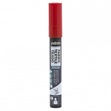 Pebeo Setacolor Opaque Marker 7A - rosso - Colori per tessuti