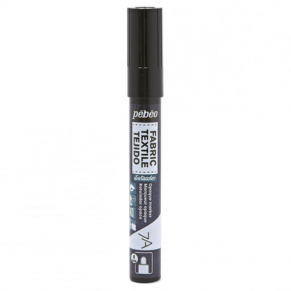 Pebeo Setacolor Opaque Marker 7A - Black