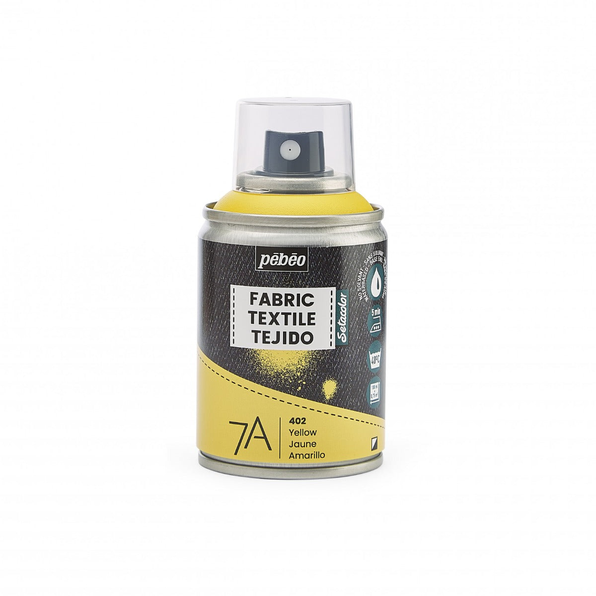 Pebeo 7A Textielspray 100 ml - giallo - Colori per tessuti