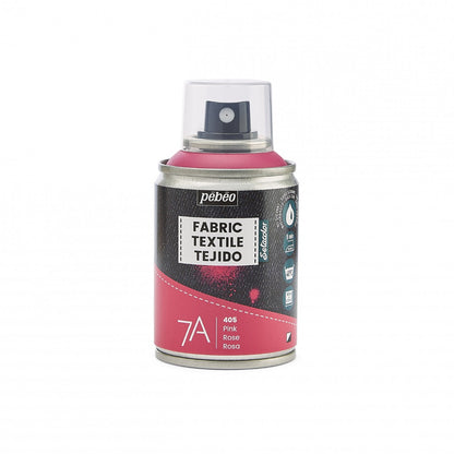 Pebeo 7A Textielspray 100 ml - Roze - Colori per tessuti