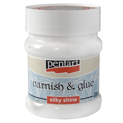 Pentart Decoupage Glue & Silky Varnish - 230 ml - Lim