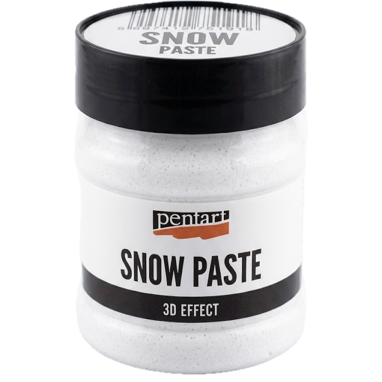 Pentart Snow Paste och Snow paste - Snow Paste - 230 ml - Målarmedier