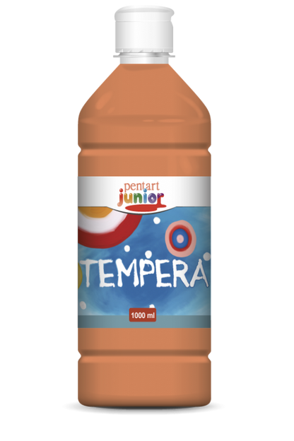 Pentart Tempera paint 1000 ml - arancione - Gouache e tempera