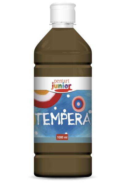 Pentart Tempera paint 1000 ml - marrone - Gouache e tempera
