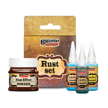 Pentart Rust effect Set - Effektmaling