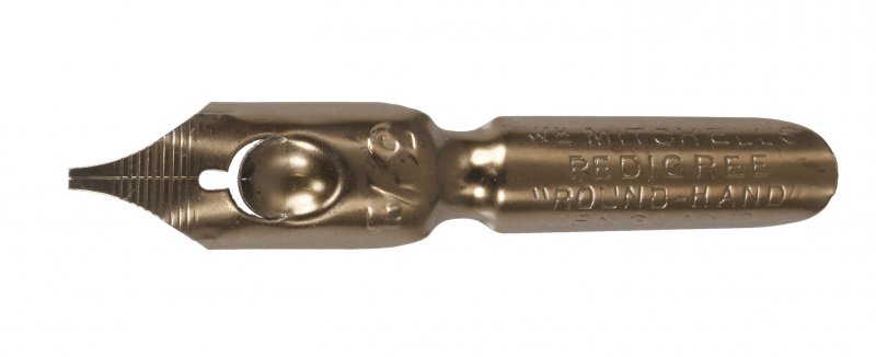 William Mitchell Round Hand Nibs - 10 Pack - No. 3.5 - 1.0 mm - Kalligrafi