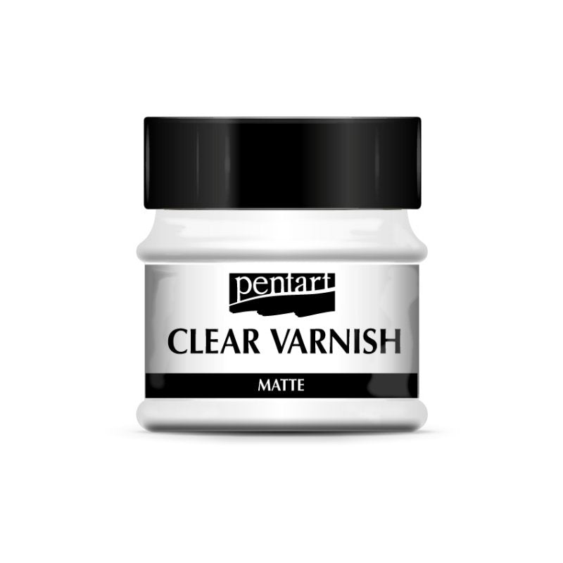 Pentart Snabbtorkande klar matt lack - 50 ml - Målarmedier