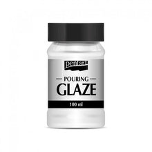 Pentart Pouring Glaze Højglans vandbaseret støbeglasur 100 ml. - Malemedier