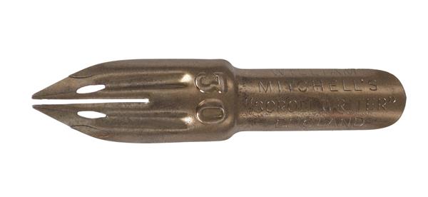 William Mitchell Scroll Nibs - 3 Pack - 30 - 2.5 mm - Kalligrafi