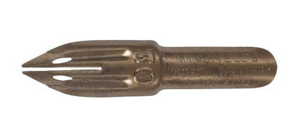 William Mitchell Scroll Nibs - 3 Pack - 30 - 2.5 mm - Kalligrafi