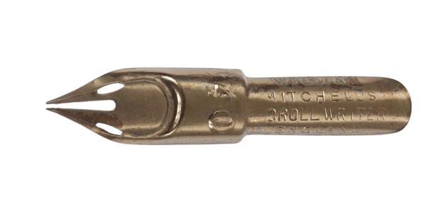 William Mitchell Scroll Nibs - 3 Pack - 40 - 1.0 mm - Kalligrafi