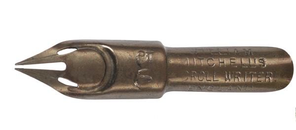 William Mitchell Scroll Nibs - 3 Pack - 50 - 2.0 mm - Kalligrafi