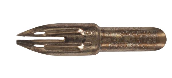 William Mitchell Scroll Nibs - 3 Pack - 60 - 4.0 mm - Kalligrafi
