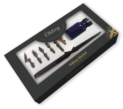 William Mitchell Oldbury Dip Pen Set - Gavesæt til kunstnere