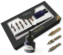 William Mitchell Oldbury Dip Pen Set - Gavesæt til kunstnere