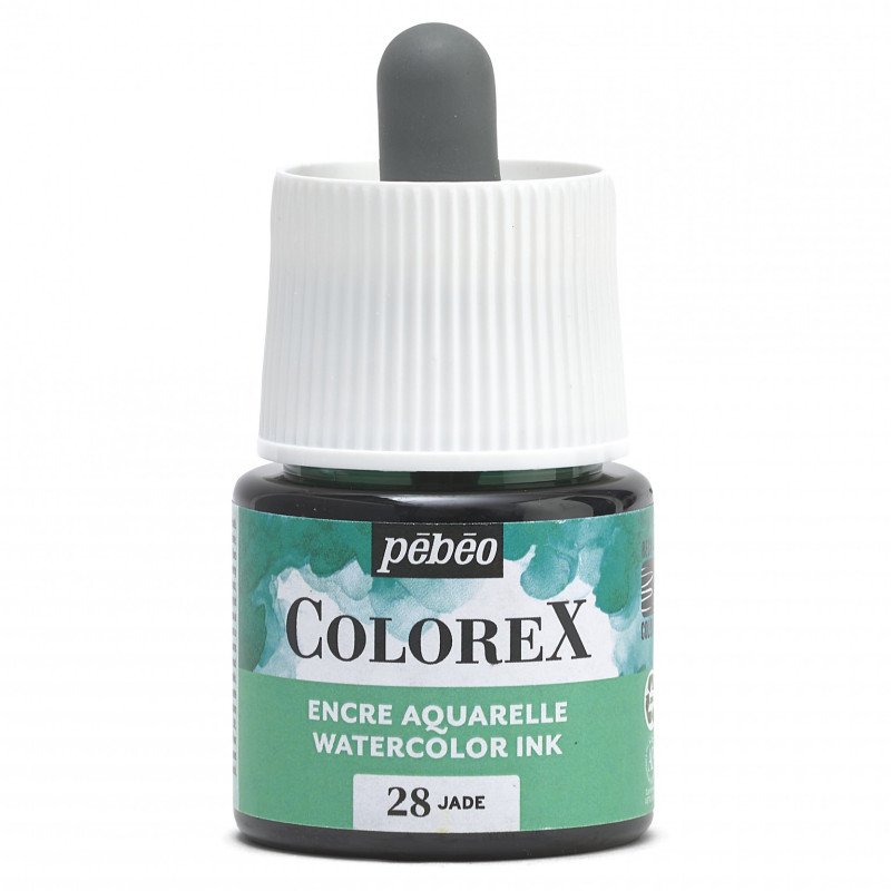 Pebeo Colorex Watercolour ink 45 ml - 28 - Jade - Inchiostro