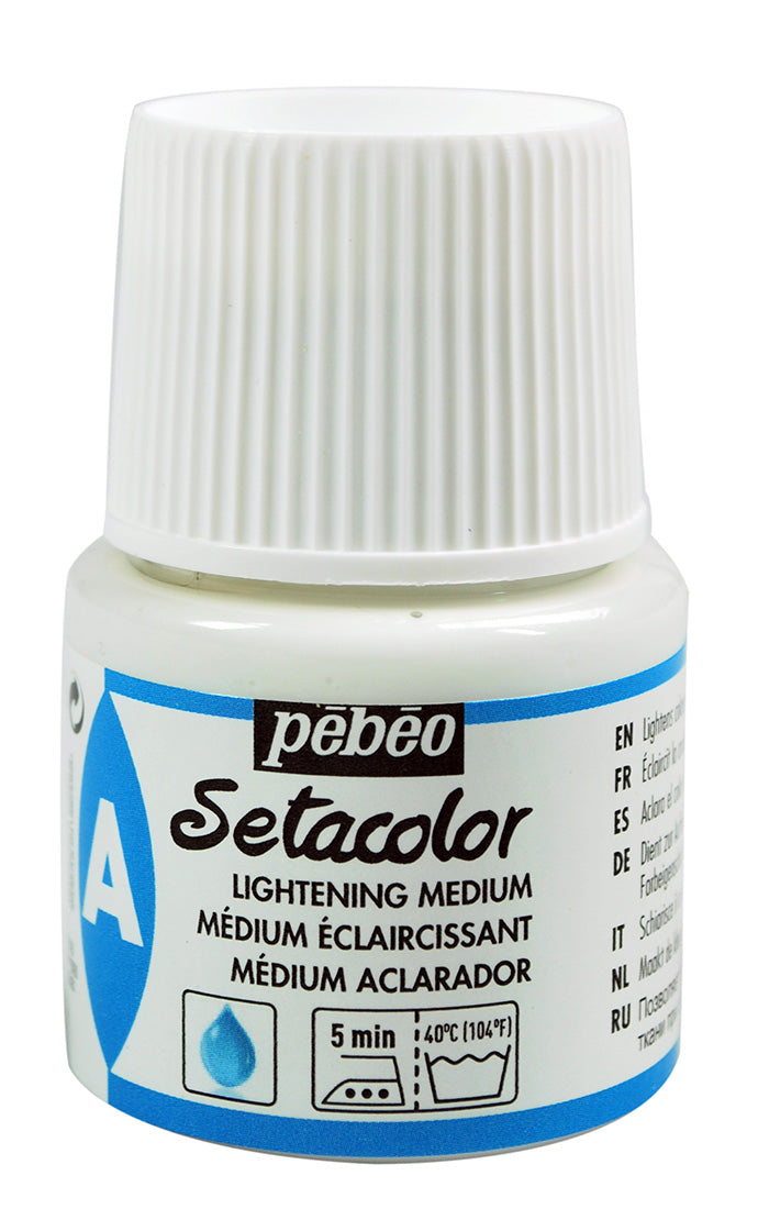 Pebeo Setacolor Textielmediums - Lightening medium - 45 ml
